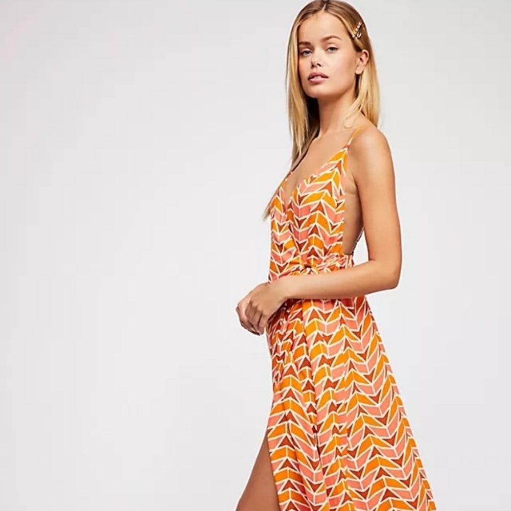 Free People Wrap Maxi Dress